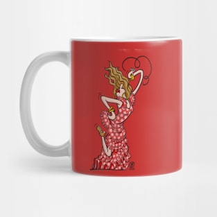 Flamenco dancing Mug